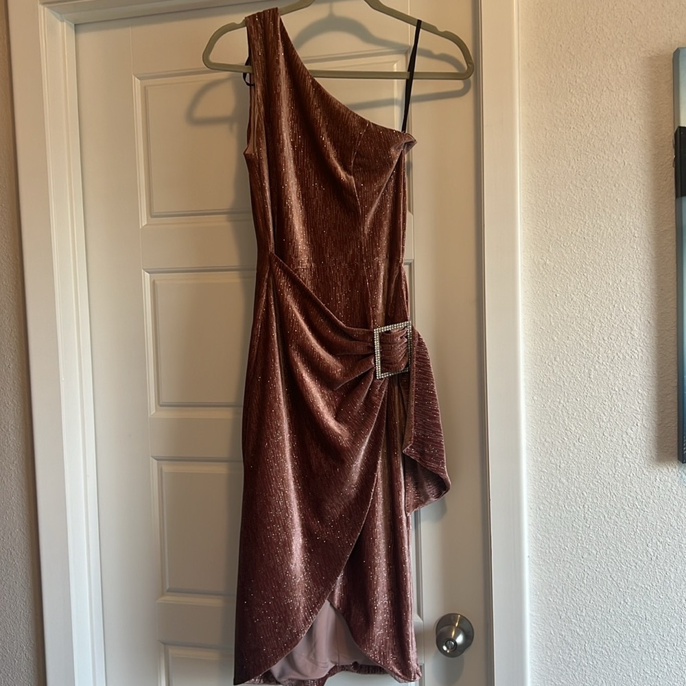 Lavish Alice Pink Mauve Cocktail Dress, Size 4